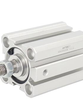 亚德客小型气动大推力SDA25X20X32X40X45X50X70X80X100-S薄型气缸