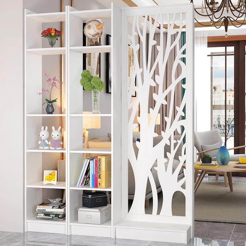 现代屏风隔断进门客厅玄关柜墙简约镂空雕装饰花遮挡卧室花架时尚