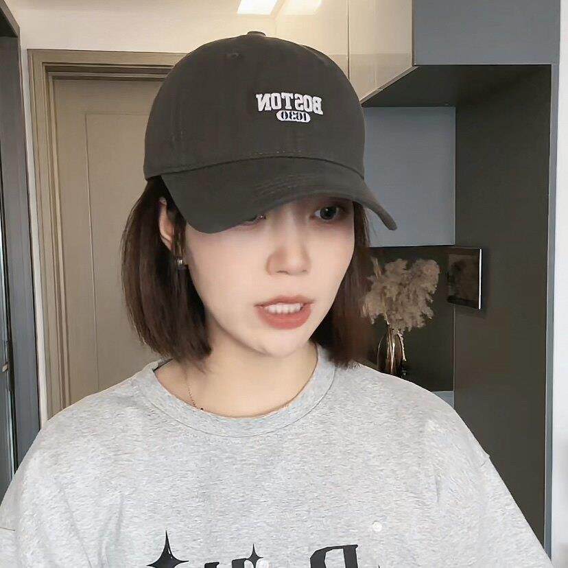 假发帽子假短一体女夏天发大头围时尚防VUX晒帽子女款2024新款带