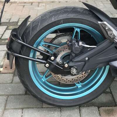 适用于春风400NK150黄龙250/300/600泥瓦后板摩托车挡水挡泥板瓦