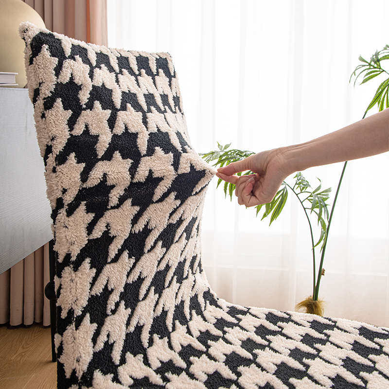 新款通用加厚餐桌椅子套座椅一体靠背套装套凳子罩椅垫子套罩