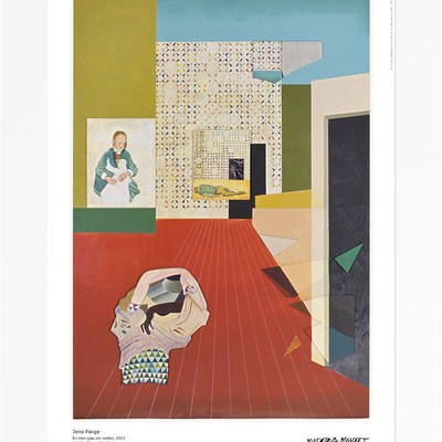 超现实主义艺术海报 梦幻抽象迷之气息达利基里科 瑞典进口装饰画