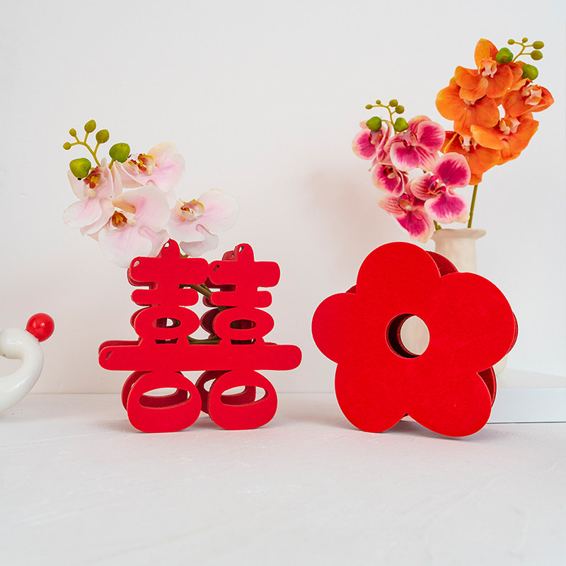 结婚毛毡喜字花瓶摆件婚房客厅立体囍字婚房布置装饰婚庆用品大全,节庆用品/礼品,婚房装扮用品,淘宝优惠券,粉丝福利购,淘宝优惠卷