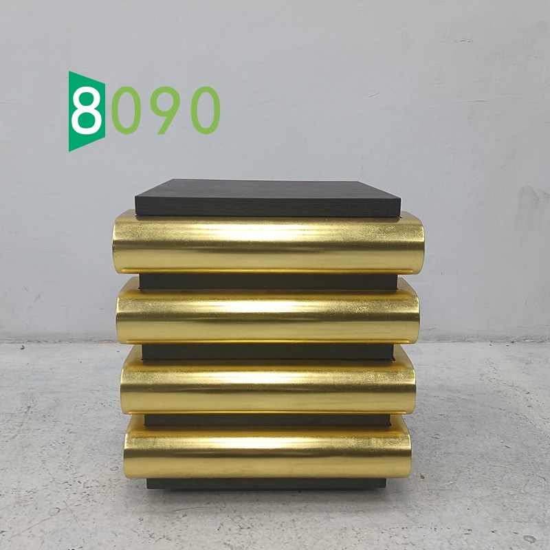 8090居品意式极简家具/落地靠墙烤漆二斗五斗玄关高柜卧室床头柜