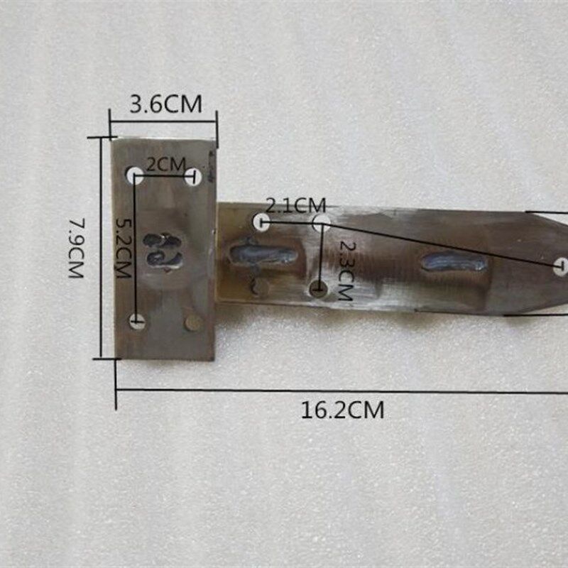 商用炉具配件不锈钢90度合页蒸饭柜冷库冷柜铰链焊接门铰焊钢门较