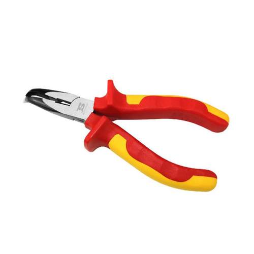 波斯工具 VDE绝缘弯嘴钳 弯咀钳6寸 8寸1000V BS600006