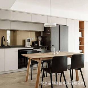 京厂家全屋台定露制无品牌/水河原厂板柜体爱北格板门板石英石面