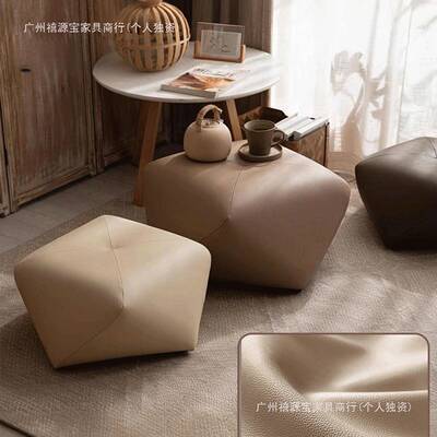 实木小凳凳子矮凳鞋八角家用客厅衣沙发凳689卧室帽间入户换凳小