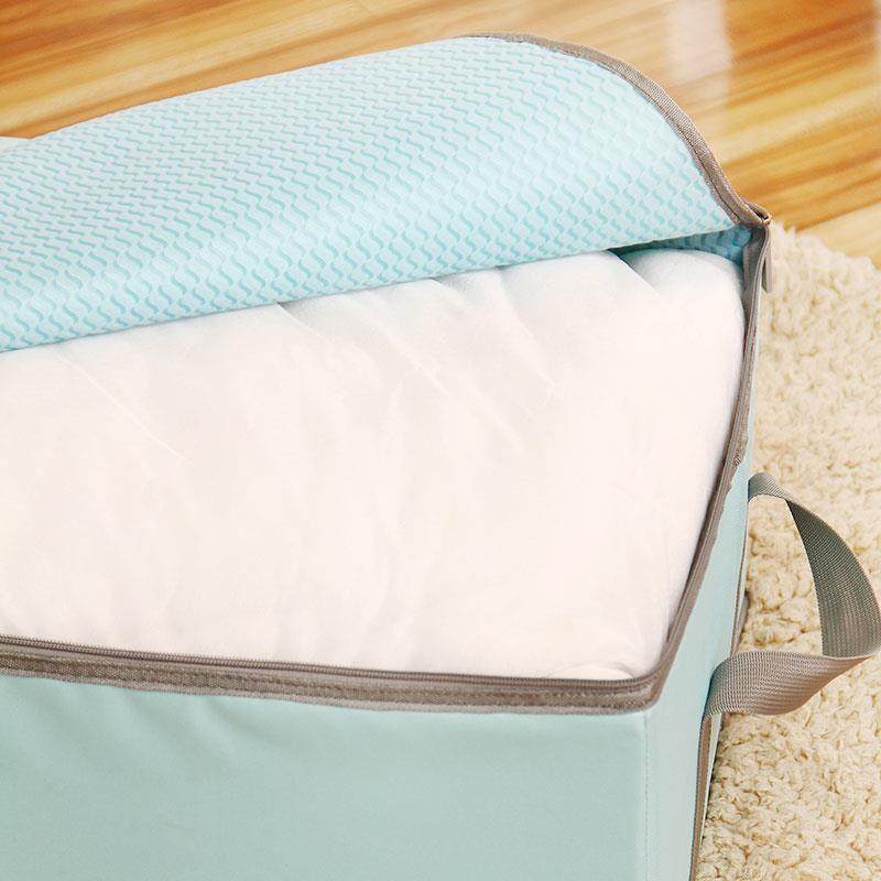 牛折津纺收纳箱衣物棉被整理箱子艺储物盒家用衣布服叠收布by6588,收纳整理,收纳箱,淘宝优惠券,粉丝福利购,淘宝优惠卷