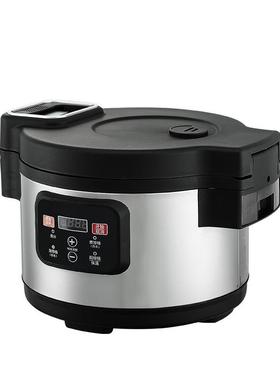 商用煮珍珠锅连锁奶茶店全自动12574升炖黑煲糖珍珠保煮西米温电