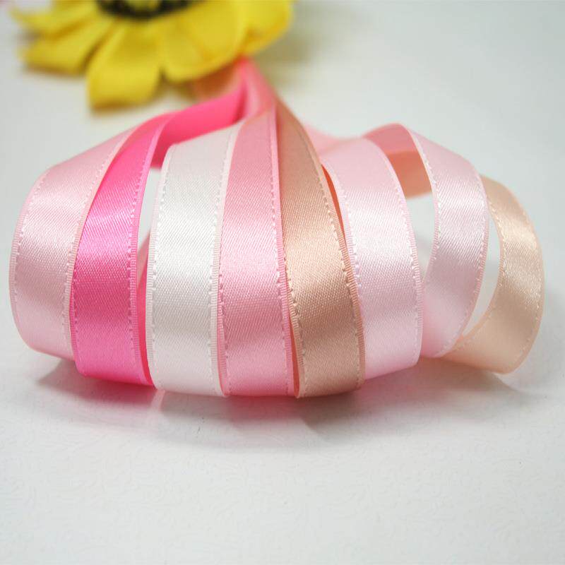 姚明织带丝带彩带纶塔夫整卷辅料饰品diy涤22mm00边YFK0-187