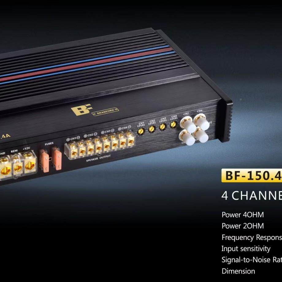 20级装26150.4A款纯后4路功放汽车低音炮/车载4路/音响改/高保真