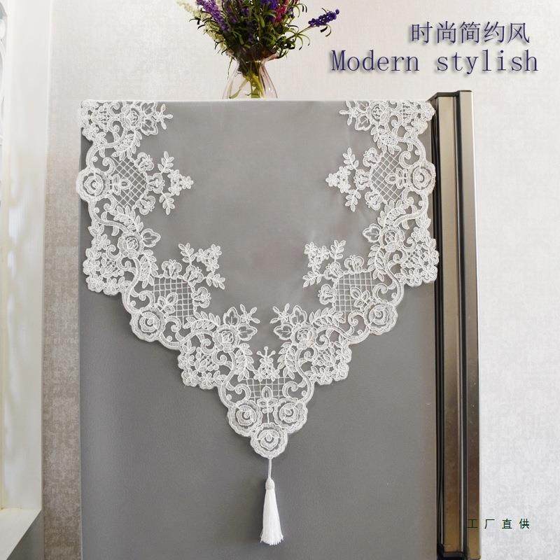韩开式蕾丝冰箱盖布双门冰盖箱防尘F5M6SS5T盖巾洗衣机罩餐桌茶几,居家布艺,万能盖巾,淘宝优惠券,粉丝福利购,淘宝优惠卷