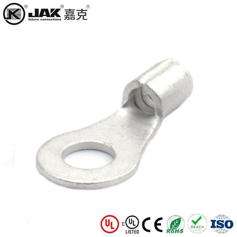 RNB2-3.5L冷压紫铜国标圆形端子 O型裸端头铜线鼻M3.5 有认证KST