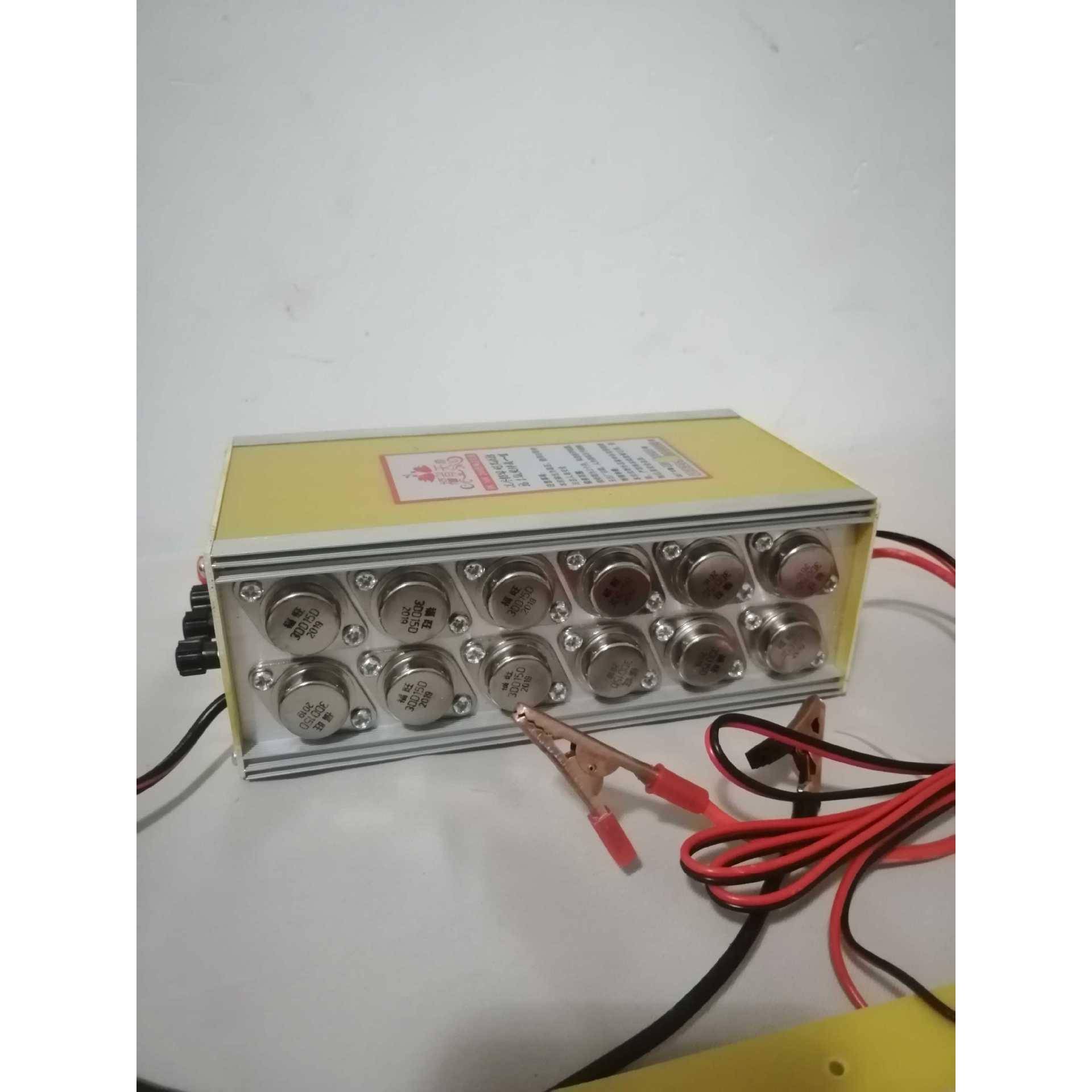 老式低频机头自激晶体管升压器金8管12V变压器