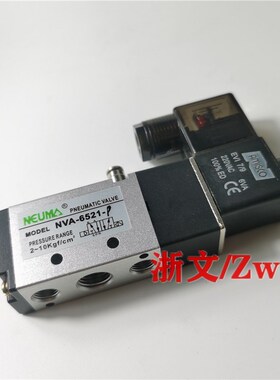 电磁阀NEUMA NVA-6521-P外部气控先导NVA-652-PT IP二位五通换向