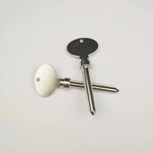 小区防火门钥匙水井房强弱电井管道间楼梯消防通道门圆孔锁芯钥匙