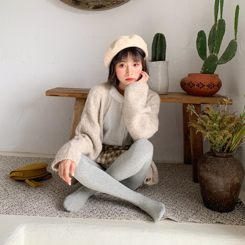 春秋季中厚款奶咖色连裤袜燕麦色浅咖啡打底袜女外穿压力显瘦美腿