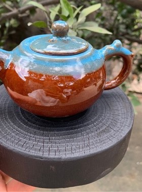 香樟木碳化年轮实木片诧寂风壶承花盆石头底座黑干泡台纯手工民宿