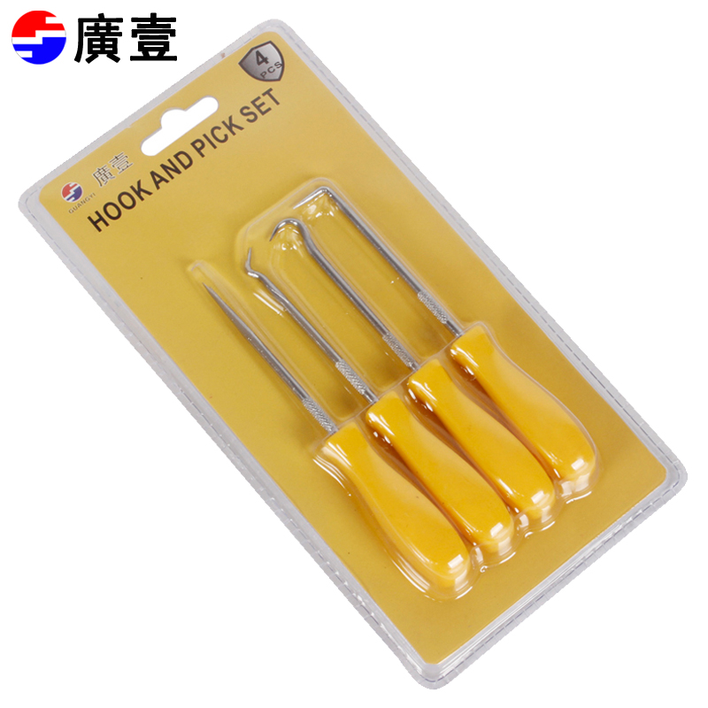 4件套油封起子 油封拉拔器 拆鼔工具 拆装油封撬 O型圈拆卸螺丝刀