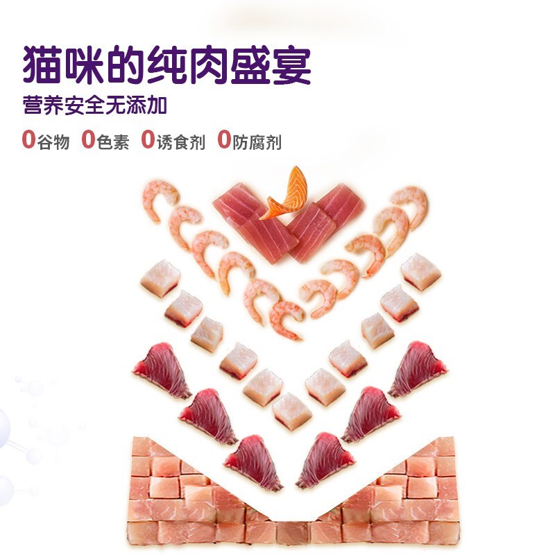 麦富迪亲嘴鱼猫条猫零食湿粮整桶国产0胶质1个月幼猫成猫补充营养