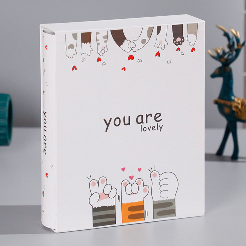 4D大6寸(非护贝)影集相簿插页式创意礼品情侣家庭4D相簿200张装