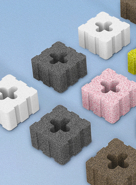 鱼缸过滤材料8D纳米方砖滤材硝化细菌屋底滤石英纳米球专用滤材