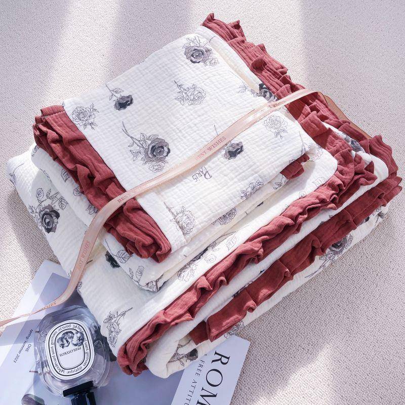 加厚纯棉磨毛被套单件全棉被罩双人200x230冬季宿舍被单人床1.5米