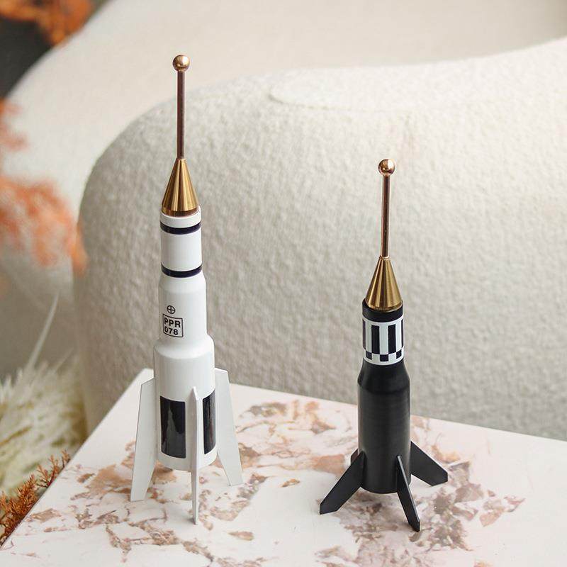 创意轻奢火箭航空模型工艺品摆件售楼处样板间儿童房书柜客厅饰品,电子元器件市场,其它元器件,淘宝优惠券,粉丝福利购,淘宝优惠卷