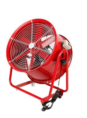 CTF排风扇220V地下室工程8/12/24/36寸带轮子SHT移动式通风机