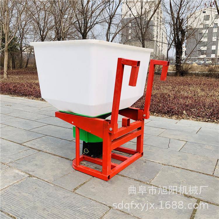 旭阳农用12V电动撒肥机拖拉机前置扬肥器农田种肥颗粒肥抛洒机