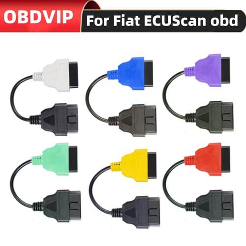 ECUScan ECU Scan Adapter Cable Bundle Cable for fiat 4线 6线