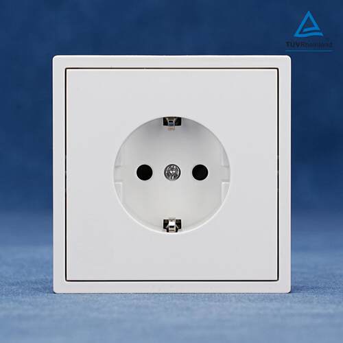 ce欧标schuko socket欧规wall 墙壁开关PC16A 250V