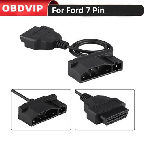 Obd2 Car Cable for Ford 7 PIN 适用7转OBD2汽车连接线