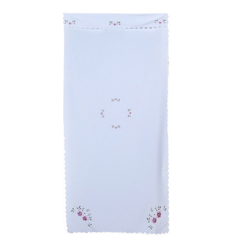 【绣花】布艺门帘厨房卫生间隔断帘挂帘室内装饰家用半截帘子半帘