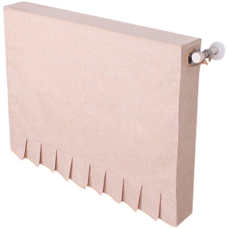 家用暖气片罩遮挡罩套布艺防尘罩套装饰可定制防熏黑暖气片装饰罩