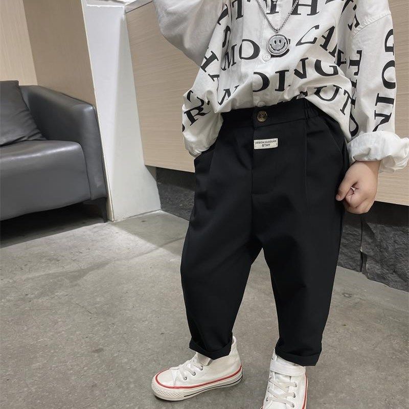 儿童西裤2023春款新品中小童演出表演西裤小男孩网红西装裤九分裤,童装/婴儿装/亲子装,裤子,淘宝优惠券,粉丝福利购,淘宝优惠卷