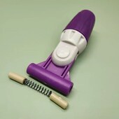 平板夹布拖把弹簧堵头尘推拖布压簧塑料段顶头配件维修零件家用1g