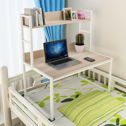 大学生宿舍懒人桌床上书桌笔记本电脑桌寝室上铺简易写字桌子