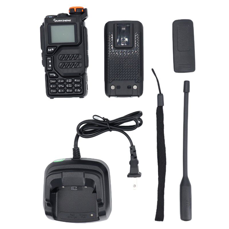 泉盛UV-K5对讲机无线模拟手台民用户外车载自驾游一键对频航空频