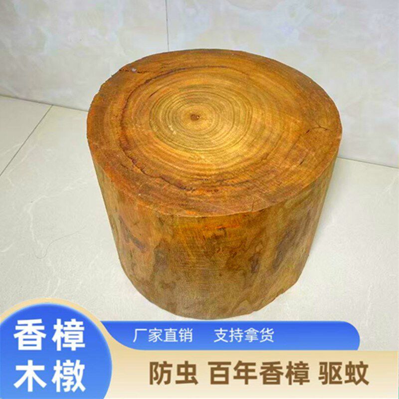 香樟木墩树墩凳子实木墩子根雕原木树桩木桩底座茶几茶桌圆木凳子
