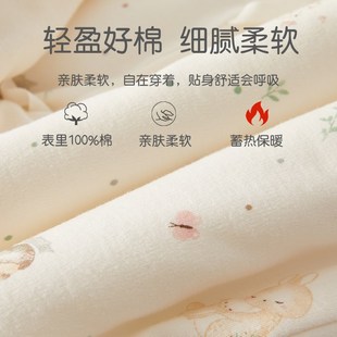 婴儿秋冬衣服新款分体套装夹棉加厚冬季棉服宝宝冬装纯棉a类6冬天