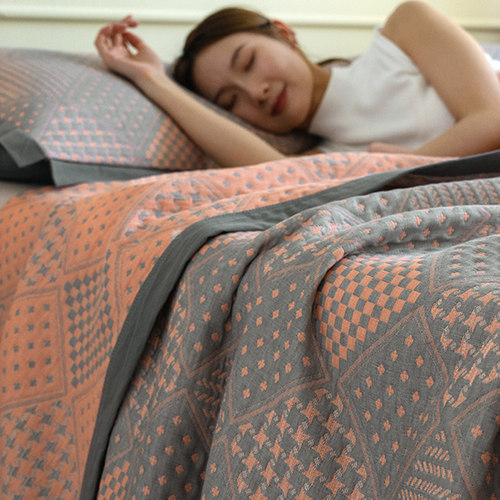 高端纯棉三层纱床盖夏季全棉纱布床单凉席软席席子空调席棉纱盖毯