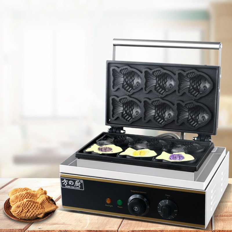 方厨韩式小鱼饼商用电鲷鱼烧机烤饼机烤鱼饼鱼仔饼松饼机