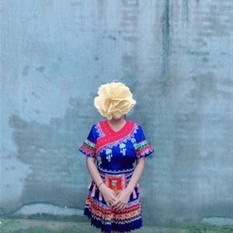 新款黛帕舞蹈服装苗族土家族演出服装少数民族独舞表演服装