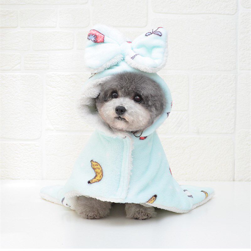 秋冬款宠物盖毯狗狗泰迪睡袋小狗猫咪睡袋毛毯宠物小狗披风保暖