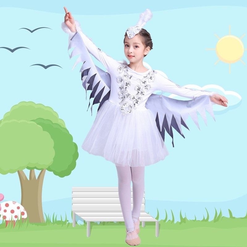 儿童演出服表演服孔雀舞蹈服装小鸡小鸟舞蹈演出服女童动物舞蹈服,童装/婴儿装/亲子装,儿童演出服,淘宝优惠券,粉丝福利购,淘宝优惠卷