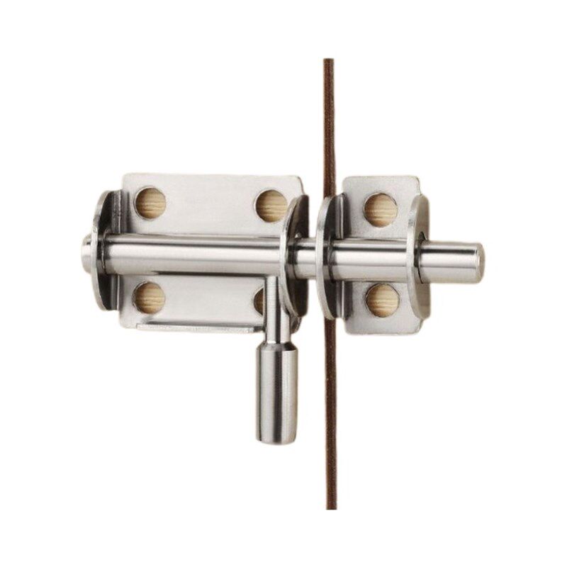 免打孔不锈钢插销门栓门扣锁木门窗防盗小插销大全锁加厚销钉柜门