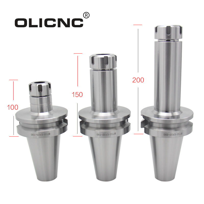 数控刀柄BT50-ER16 20 25 32 40-100 150刀杆 加工中心龙门铣刀柄