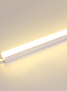 暖光灯3000K日光灯管暖白黄色卧室宿舍餐饮商用灯带氛围T5led长条